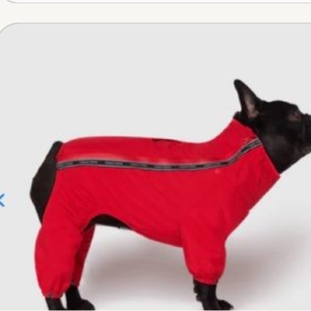 Canada Pooch Snow Suit Red-12